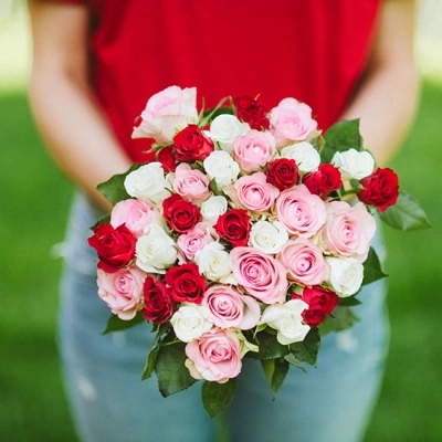 Rosas frescas por Sant Jordi